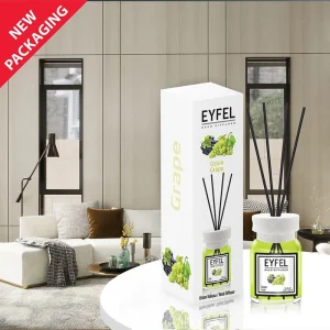 اسانس خوشبو کننده هوا ایفل رایحه انگور محصول اصل ترکیه با پخش‌بوی ماندگار، رایحه شیرین و شاداب برای محیطی پرطراوت و دل‌پذیر