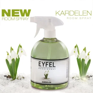 تصویر اسپری خوشبو کننده ایفل رایحه گل برفی مدل Kardelen محصول ترکیه با طراحی زیبا و رایحه ملایم