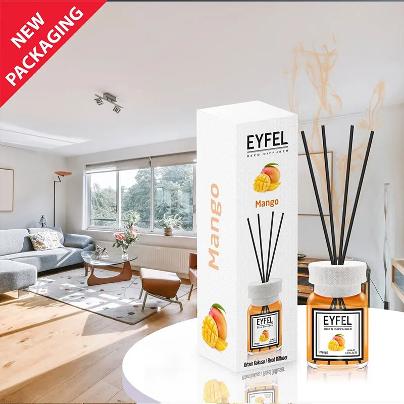 اسانس خوشبو کننده هوا ایفل رایحه انبه (Mango) اسانس خوشبو کننده هوا ایفل با رایحه انبه - محصول اورجینال با ماندگاری بالا و رایحه شیرین استوایی